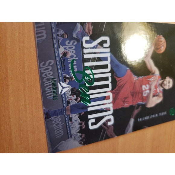 2020-2021 Panini Luminance #148 Ben Simmons - Philadelphia 76ers - GREEN - Picture 2 of 3